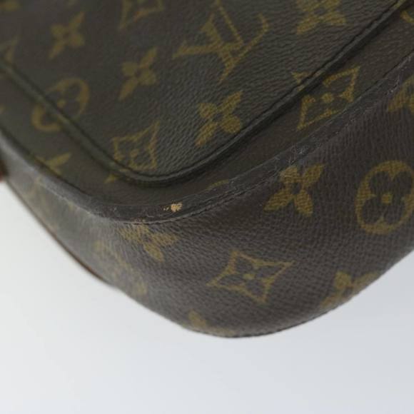 LOUIS VUITTON Monogram Saint Cloud MM Shoulder Bag M51243 LV Auth 61460 - Picture 8 of 16
